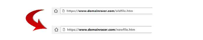 redirection single file on same domain